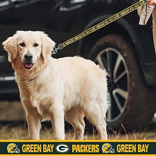 NFL PET Leash Green Bay Packers Dog Leash, Large Football Team Leash - Image 3