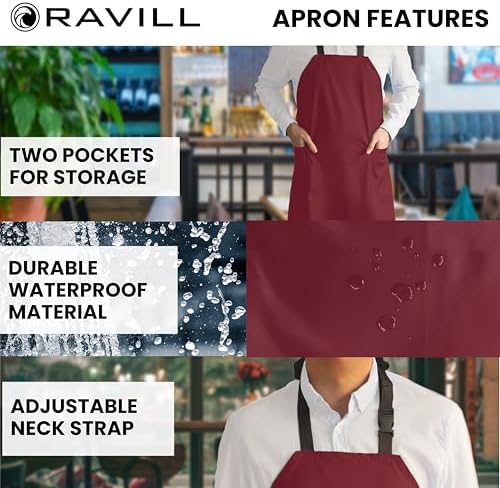 Ravill Waterproof Aprons For Men and Women - Image 3