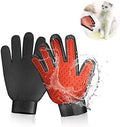 Pet Grooming Glove Hair Remover Brush Gentle Deshedding Efficient Pet Mitt Pet by STARROAD-TIM