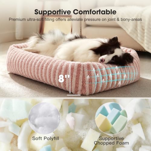 MIXJOY Dog Bed Medium Size Dog, Washable Medium Dogs Bed - Image 2