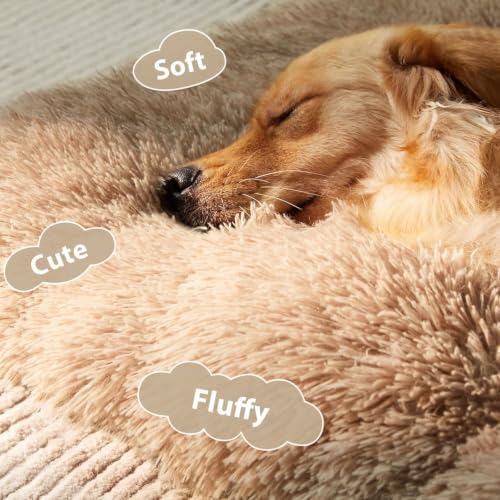 BFPETHOME Dog Bed for Large Dogs, Plush Kennel Pad for Sleeping &Ease Anxiety - Image 2