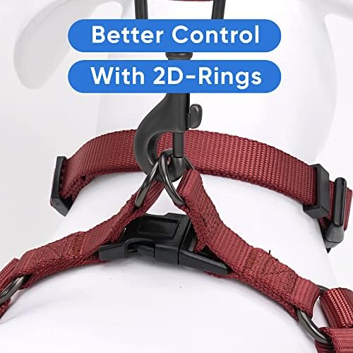 Pawtitas Solid Step-in Dog Harness – Adjustable No-Pull Vest - Image 5