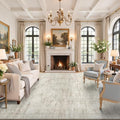 Beige Area Rug 10x14 for Living Room Bedroom by WelcometoBabovid