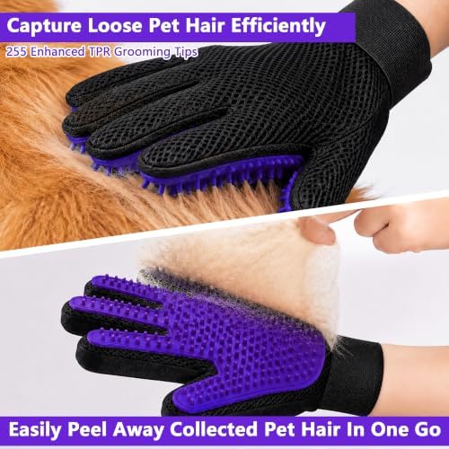Pet Hair Removal Glove with Silicone Tips - Image 4