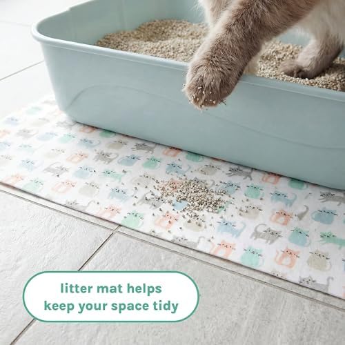 Kitty City Kitten Low Sides Litter Box & Mat Starter Set - Image 7