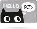 Molesun Cat Bath Mat 20x31, Soft Absorbent Microfiber Bath Rugs by Molesun