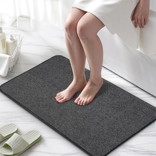 Upgraded Bath Mat 19x30Inch, Thin Bath Mats Rugs - Image 6