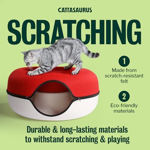 Cattasaurus Peekaboo Cat Cave Donut - Image 6