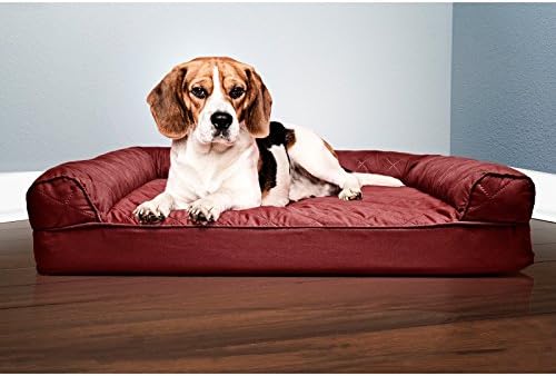 Furhaven Orthopedic Dog Bed for Medium/Small Dogs w/ Removable Bolsters & - Image 4