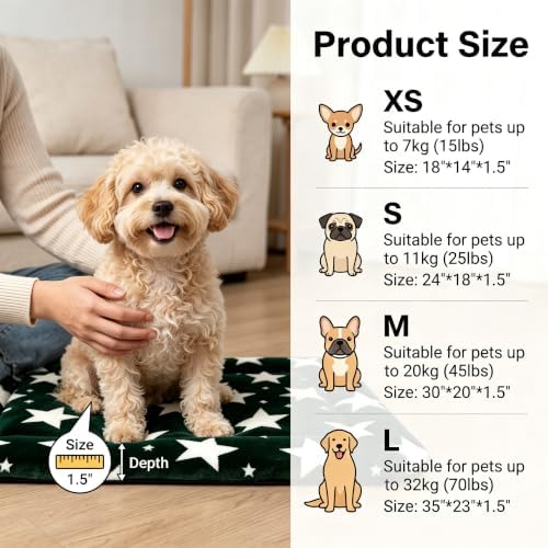 Dog Bed Mat – Soft & Comfortable Dog Kennel Pad - Image 3