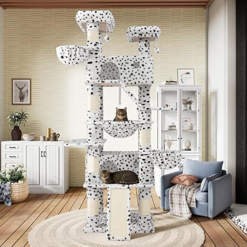 SHA CERLIN 81in Multi-Level Tall Cat Tree Tower - Image 3