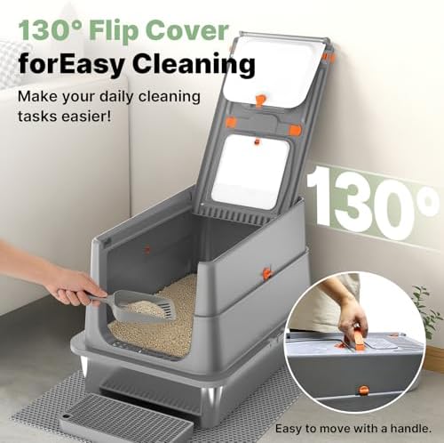 Stainless Steel Litter Box - Image 3