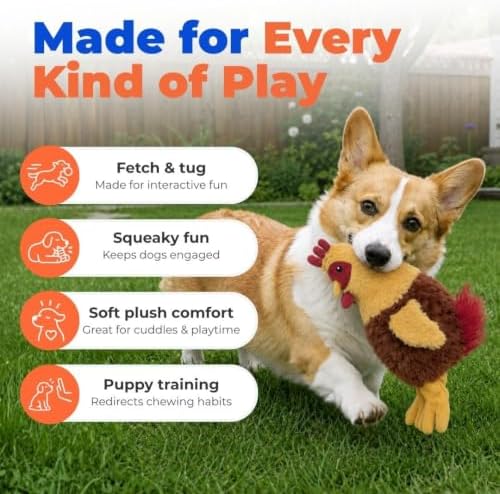 Best Pet Supplies Interactive Squeaky Dog Toy - Image 4