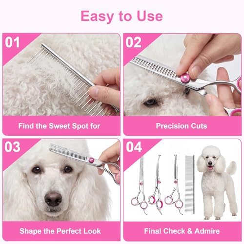 5-in-1 Dog Grooming Scissors Set - Image 7