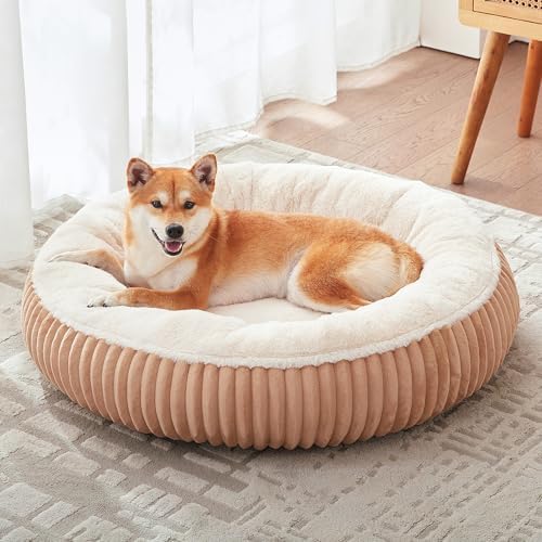 33 inches Calming Donut Dog Bed by BedStillLoveStill