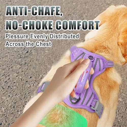 BARKBAY No Pull Dog Harness Large Reflective Dog Harness - Image 4