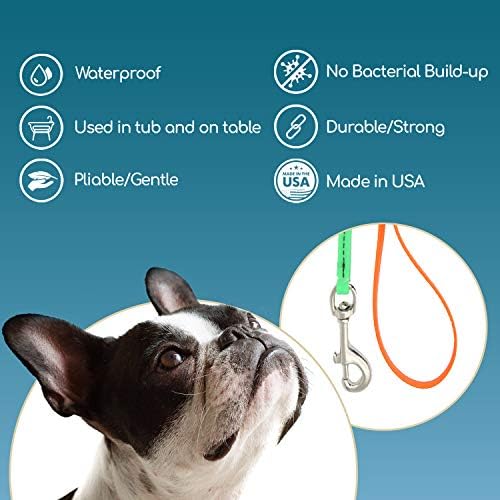 Jelly Pet Grooming Loops 3/8'' x 18'' W/Ring | Made in the USA - Image 5