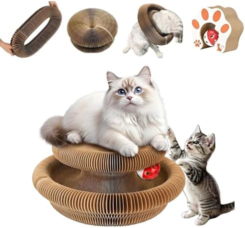 Kitty Curls Cat Toy, Cat Scratcher by Unknown