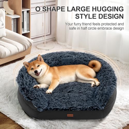 Fluffy Calming Jumbo Orthopedic Dog Beds - Image 2