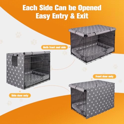 PetPrime 36 Inch Dog Crate Cover - Image 4