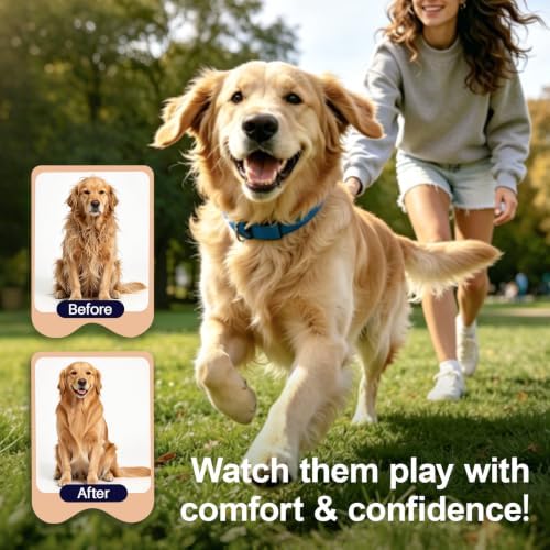 Dog Bath Brush for Grooming & Shedding, Self-Cleaning Pet Scrubber - Image 6