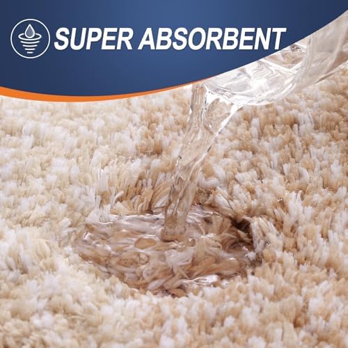 OLANLY Bathroom Runner Rug 44x24, Extra Soft Absorbent Microfiber Bath Rugs - Image 3
