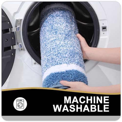 OLANLY Bathroom Runner Rugs 47x24, Long Bath Mats - Image 6