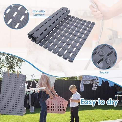 Bathtub Shower Mat, Pet Dog Bathing Non-Slip Mat, Dog Bath mat - Image 5