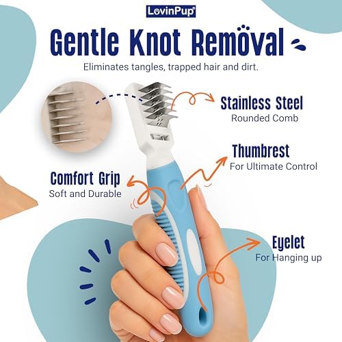 Pet Mat Remover – Professional Dematting Comb - Image 3