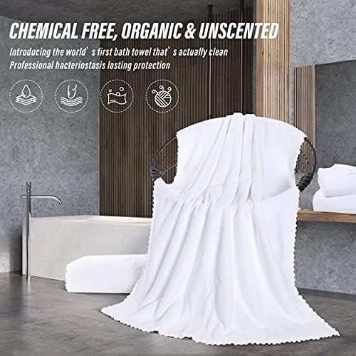 MOONQUEEN 6 Pack Premium Bath Towel Set - Image 6