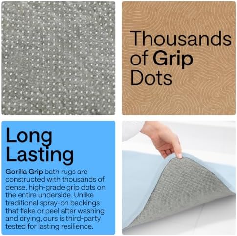GORILLA GRIP® Memory Foam Bath Rug - Image 3