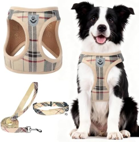 PUPTECK Dog Harness, Collar and Leash Set No Pull by PUPTECK