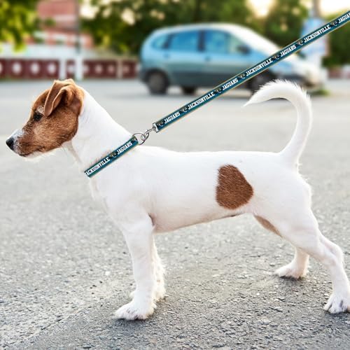 Pets First NFL Licensed Jacksonville Jaguars Pet Leash, Size Small – Durable - Image 2