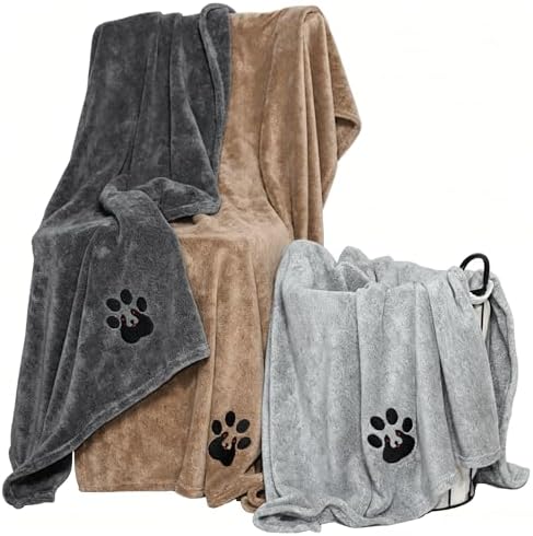 Dogvingpk Extra Large Dog Towels by Dogvingpk