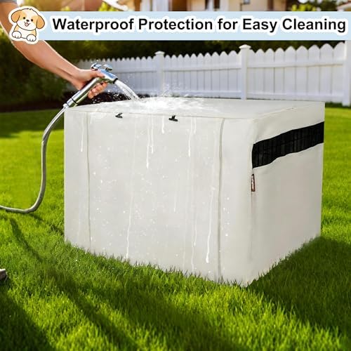 HiCaptain 54-Inch Dog Crate Cover - Image 4
