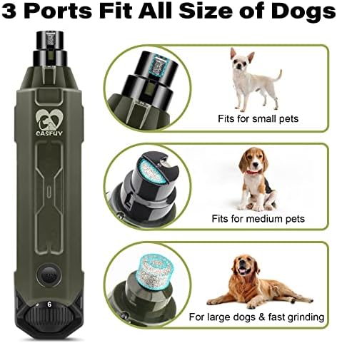 Casfuy 6-Speed Dog Nail Grinder - Image 5