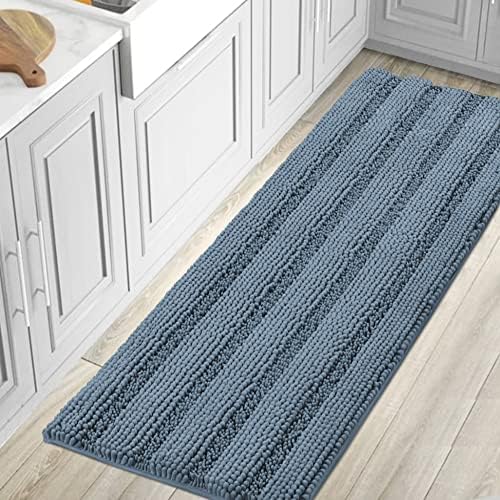 H.VERSAILTEX Bathroom Rugs Bath Mat Runner Rug Non Slip Kitchen Rug Extra Long by HVERSAILTEX