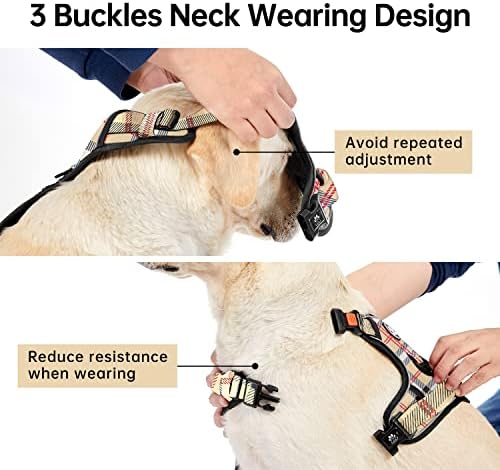 IVY&LANE No Pull Dog Harness for Medium Dogs, Reflective Dog Vest Harness - Image 4