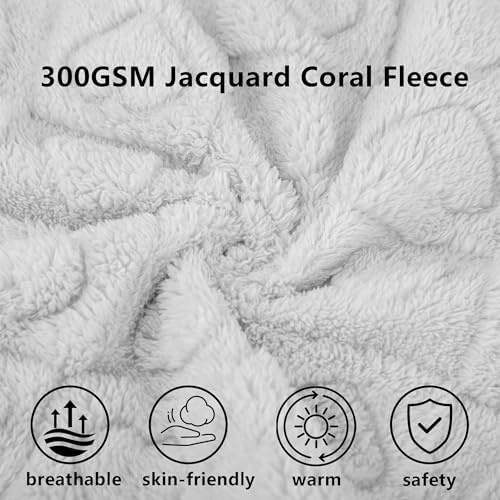 gogobunny Large Pet Blanket for Dogs Cats, Ultra Soft 300GSM Coral Fleece - Image 2