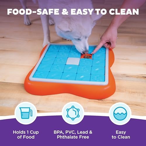 Outward Hound Nina Ottosson Challenge Slider Dog Toy Treat Puzzle - Image 5