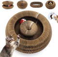 Magic Organ Cat Scratcher Cardboard, Foldable Scratching Board, Interactive Cat by PETSWEET