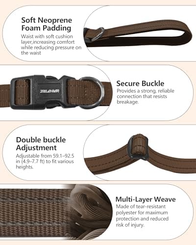3-in-1 Double Dog Leash, Hands-Free Convertible Leash - Image 5