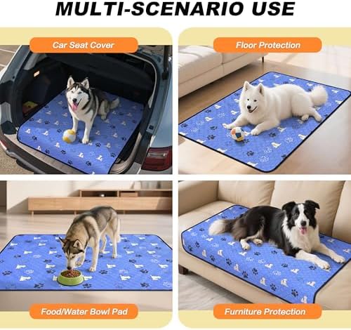 WanpeeGoo Washable Pee Pads for Dogs, Waterproof, 36 x 54 in, 2 Pack - Image 5