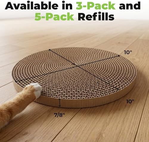 Catify Spin n' Scratch Cat Scratch Pad Refill - Image 7