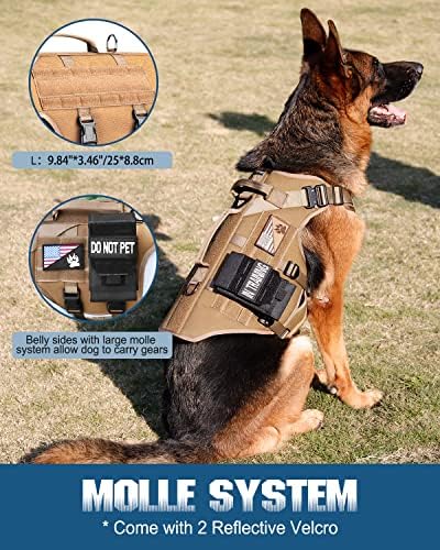 Petnanny Tactical Dog Harness Service Vest - Image 5
