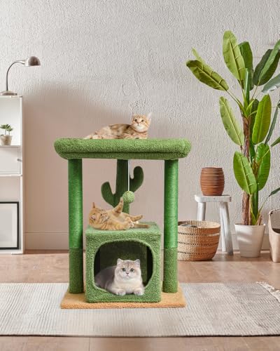 SYANDLVY 27" Cactus Cat Tree for Indoor Cats - Image 6