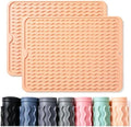2 Pack Caketime Silicone Dish Drying Mat by CAKETIME