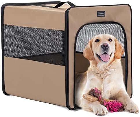 PETSFIT Dog Crate Travel, Portable Dog Crate by Petsfit