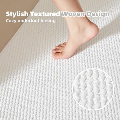 TYUU Bathroom Rugs Non Slip Washable, Super Absorbent Thin Bath Mat Quick Dry - Image 2
