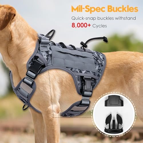 Heavy-Duty Tactical Dog Harness - Image 3